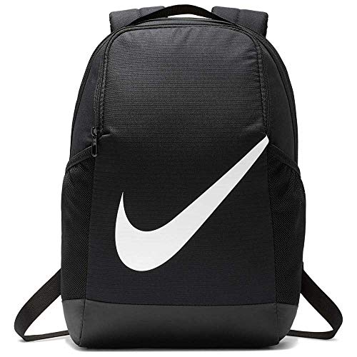 NIKE Youth Brasilia Backpack - Fall'19, Black/Black/White, Misc - color: Black/Black/White