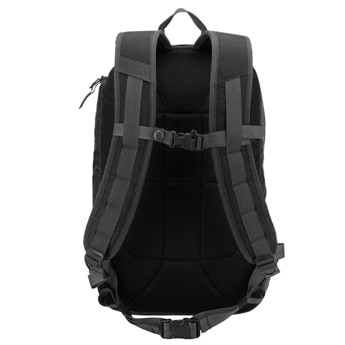 Eddie Bauer Cargo Tactical Backpack | Adventure | Heavy Duty | Outdoor | Water Resistant | 600D Polyester - Black - color: Black