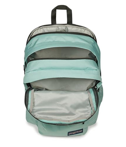 JanSport Main Campus Backpack - Travel or Work Backpack with 15-Inch Laptop Sleeve and Dual Water Bottle Pockets, Faded Sage - color: Faded Sage