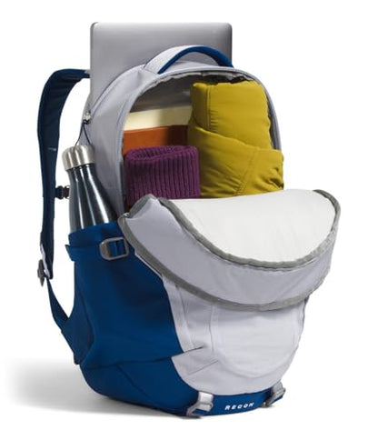 THE NORTH FACE Women's Recon Everyday Laptop Backpack, Mystic Haze Dark Heather/Estate Blue, One Size - color: Mystic Haze Dark Heather/Estate Blue