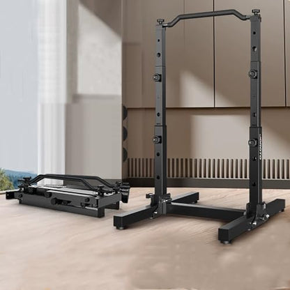 Folding Pull Up Bar and Dip Station for Home Gym, Versatile Strength Training Equipment for Full Body Workout