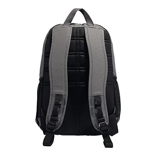 Carhartt 27L Single-Compartment Backpack, Durable Pack with Laptop Sleeve and Duravax Abrasion Resistant Base, Gray - color: Grey