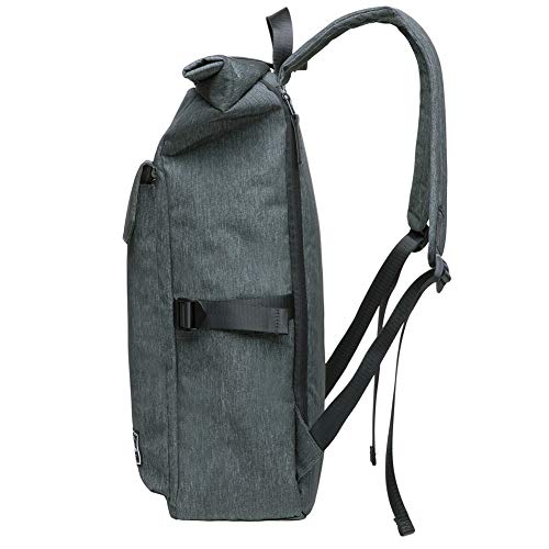 KAUKKO Casual Daypacks&multipurpose backpacks,Outdoor Backpack,Travel Casual Rucksack,Laptop Backpack Fits 15" - color: 12greygreen