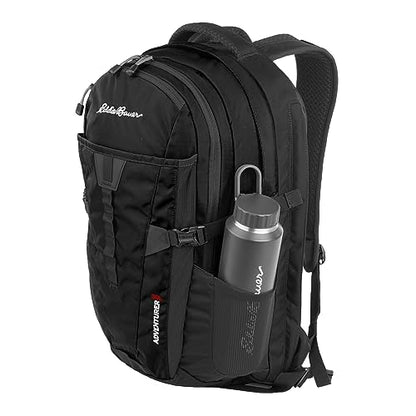 Eddie Bauer Adventurer Backpack with Organization Compartments and Hydration/Laptop Compatible Sleeve, Women's Adventurer - Black, 30L - color: Women's Adventurer - Black, size: 30L