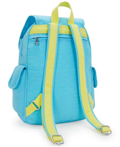 Kipling Women's City Pack Backpack, All-Day Versatile Daypack - color: Splash Blue
