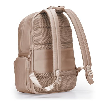 Traveler's Choice Women's Iria 20L Backpack, Latte Beige - color: Latte Beige