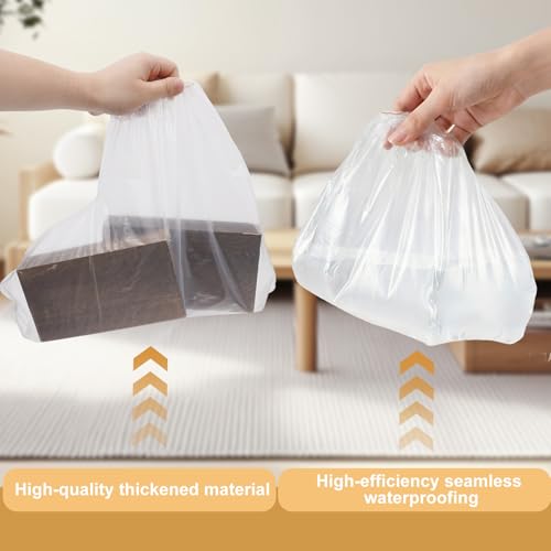 12 Pcs Waterproof Shoe Covers for Rain, Non-Slip Disposable Rain Shoe Covers, Plastic Shoe Ponchos, Thickened PE Material Boot Covers for Men and Women (Clear) - color: 12pcs(adults)-clear