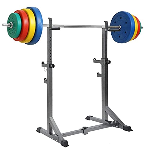 Multifunctional Dumbbell Bench Folding Adjustable Rack Multi-Function Barbell Rack Dip Stand Barbell Stand Weight Lifting Rack Home Gym Fitness Weight Lifting Bench Press Dipping Station