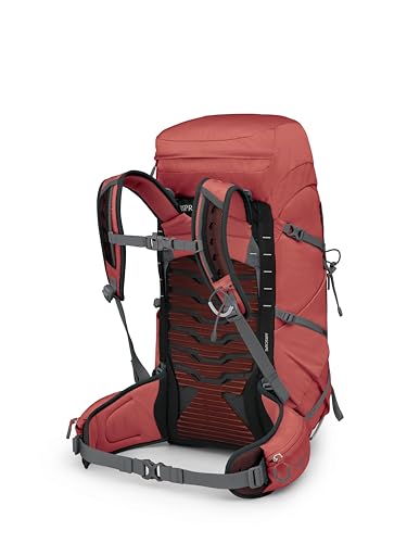 Osprey Tempest 33L Women's Lightweight Hiking Backpack - Daypack for Travel & Camping, Red Pampas/Coal Grey - color: Red Pampas/Coal Grey, size: 33L - Standard Fit