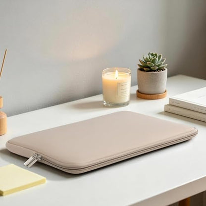 RAINYEAR 13 Inch Laptop Sleeve Compatible with 13.3" MacBook Air/Pro M1 M2 M3 M4 M5 A3449 A3240 A3113 A2681 A2338 Carrying Computer Bag Protective Cover Case (Khaki) - color: Khaki, size: 13"