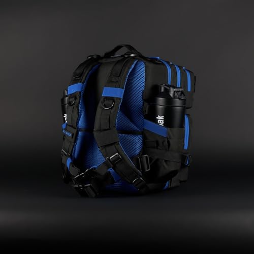 WOLFpak 35L Meal Prep Management Backpack (Blue Wolf) | Easily Store & Organize Food Storage Containers w/Built-In Lunch Box, Cooler, Travel, Insulated Bag - color: Blue Wolf