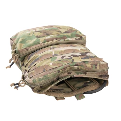 EXCELLENT ELITE SPANKER Tactical MOLLE Hydration Pack for 3L Hydration Water Bladder Molle Vest Accessory - color: Multicam