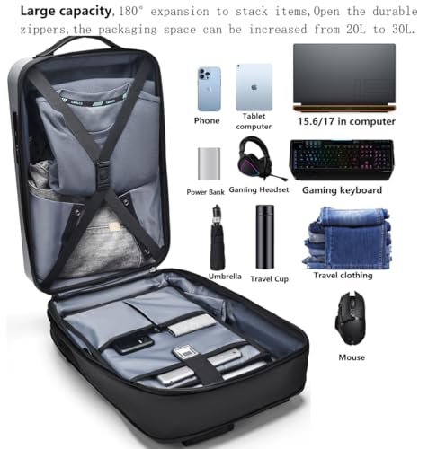 Starlink Mini Travel Bag, Anti-theft & Water-resistant Backpack for Starlink Dish and All Accessories, Fits for Camping, RV Trip 17 Inch
