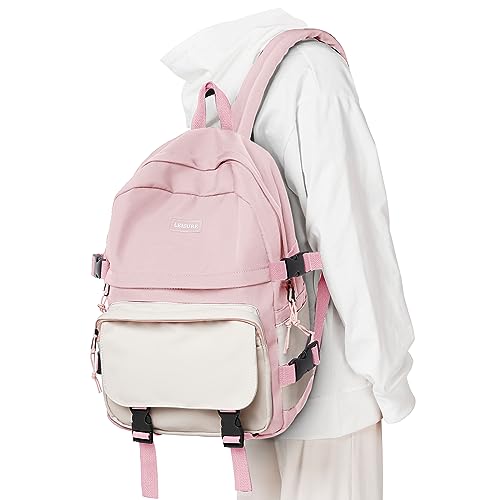 weradar Simple casual computer backpack pink - color: A4-pink