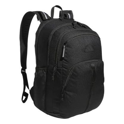 adidas Prime 7 Backpack for Laptop, School and Travel, 37L - color: Black