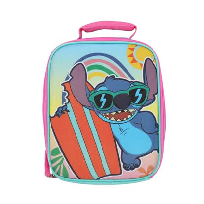 Disney Lilo & Stitch 5-Piece Backpack & Lunchbox Set - color: 5-pc Lilo & Stitch Sky Blue, size: 16 Inches