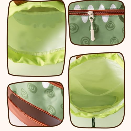 Kids Swim Bag With Wet Dry Separate Pockets, Waterproof Swìm Backpack For Beach Gym School, Lightweight Swim Bag For Kids With Shoe Compartment - color: Green