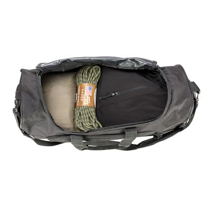 Gym Duffel Bag for Men Sports Duffel Bag with Shoe Compartment (BLACK-Model B) - color: BLACK-Model B