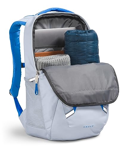 The North Face Women's Vault Everyday Laptop Backpack, Dusty Periwinkle/Optic Blue, One Size - color: Dusty Periwinkle/Optic Blue