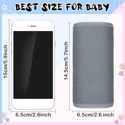 Riakrum 4 Pcs Baby Car Seat Belt Covers for Kids,Light Gray,5.7 X 2.6 Inch - color: Light Gray, size: 5.7 x 2.6 Inch