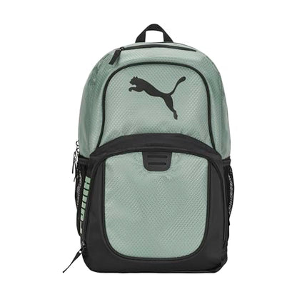 PUMA Contender Backpack, Light Pastel Green, OS - color: Green Moon, style: Contender Backpack With Laptop Sleeve, Item Organizer & Media Pocket
