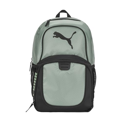 PUMA Contender Backpack, Light Pastel Green, OS - color: Green Moon, style: Contender Backpack With Laptop Sleeve, Item Organizer & Media Pocket