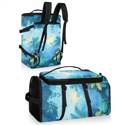 Gym Backpack, Water Resistant Carry-On Bag with Padded Shoulder Straps
