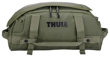 Thule Chasm Duffel bag, Weather-resistant materials, Easy packing, Converts to backpack, Internal pockets, Travel-ready - color: OLIVINE, size: 30L