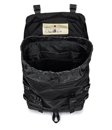 JanSport Skip Pack Backpack – 28L Capacity, Fits 13.5" Laptop, Large Main Compartment, Side Water Bottle Pocket – Ideal for Work & Travel, Black - color: Black