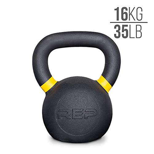 REP Fitness Kettlebell Set and Singles, 4kg to 24kg, 9lb to 53lb Weight Range, Cast Iron, Strength Exercise Training, Home Gym, Power Workout Equipment, Free Weights, Dumbbell Alternative - style: 8-24 kg set