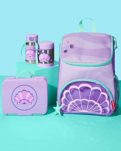 Skip Hop Big Kid's Backpack, 14 inches, 3 years+, Sparks Seashell - color: Seashell, style: Big Kid Backpack