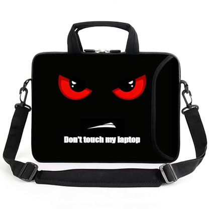 17" Shoulder Bag Adjustable shoulder strap Laptop sleeve Carrying case with mouse and power adapter storage bag (RYJD-17-5) - color: Ryjd-17-5