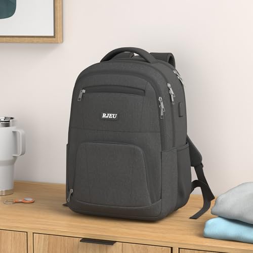 School Backpack for Teen Boys, 15.6 Inch Black Backpack with Laptop Padding | Water Resistant Backpack, Anti Theft,Padded Laptop Compartment, 3D Mesh Back Ventilation System,Trendy College Backpack - color: Black1, size: 15.6 inch