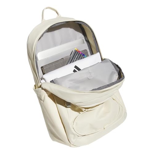 adidas Amplifier Backpack for Laptop, School and Gym, 28L, Warm Vanilla Yellow/White/Bungie, OSFA - color: Warm Vanilla Yellow/White/Bungie