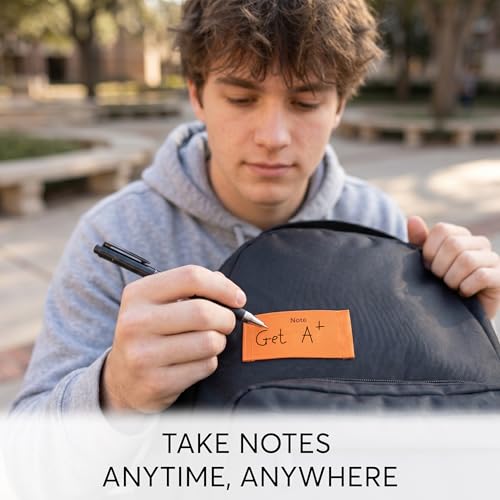 Xach Casual and Affordable Backpack - Lightweight 20 liters capacity with 17” Laptop Sleeve, Unique Note Pad Design, Luggage Sleeve - (Black) - color: Black