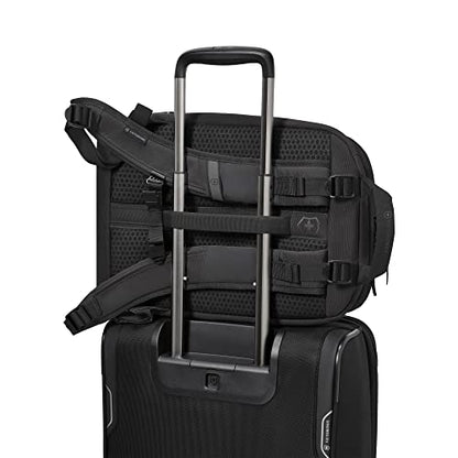 Victorinox Touring 2.0 City Daypack - Professional Laptop Backpack for Business & Outdoor Use - Features Waterproof Pouch - 17 Liters, Black - color: Black