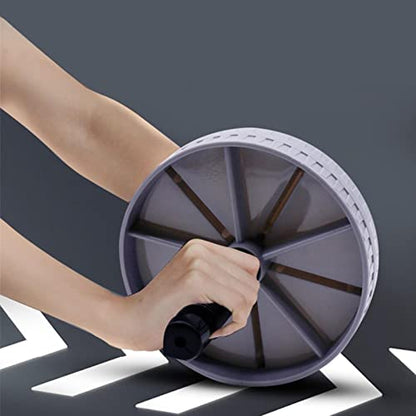Core Workout Wheel – Auto Rebound Ab Roller, Non Slip Abdominal Strength Trainer | Duals Grip Fitness Tools For Gym Abs Sessionn, Home Exercise, Beginner Workouts, Muscle Toning And Balance Training