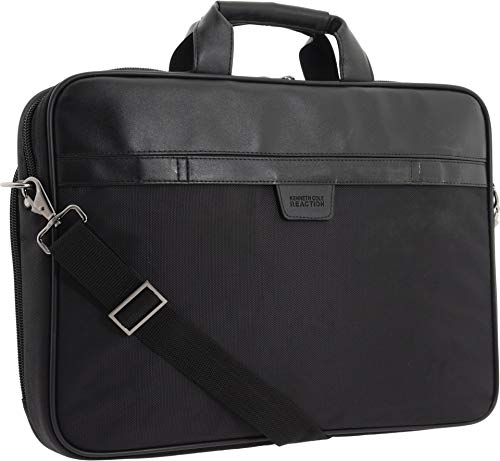 Kenneth Cole Reaction Urban Traveler Slim 18.4" Laptop Sleeve Top Zip Computer Portfolio Bag, Black - style: Urban Traveler Slim 15.6" to 18.4" Laptop & Tablet Business Travel Computer Bags