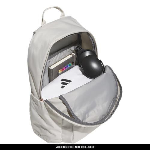 adidas Lineage Backpack for Laptop, School and Travel, 22L, Alumina Beige/Rose Gold, OSFA - color: Alumina Beige/Rose Gold
