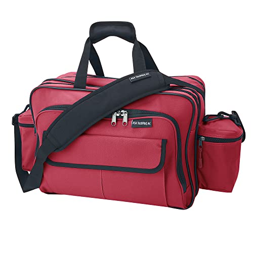 ASA TECHMED Nursing Bag, Red - color: Red
