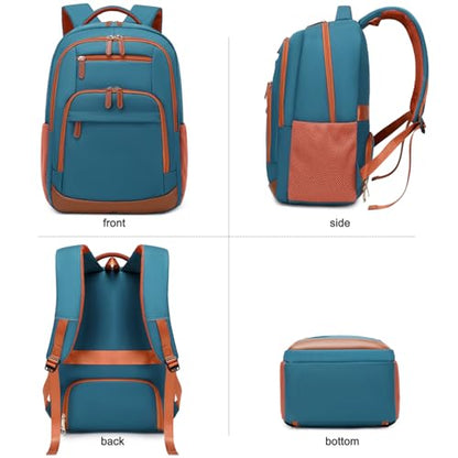 BOVIP Travel Backpack For Men Women,40L Carry On Backpack Flight Approved,TSA Personal Item Travel Bag Fits 17 Inch Laptop,Business Weekender Overnight Daypack Dark Green - color: Dark Green