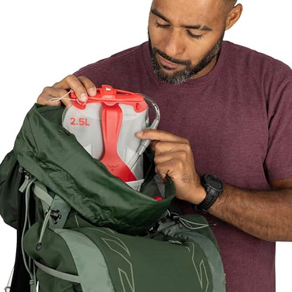 Osprey Talon 33L Men's Lightweight Hiking Backpack - Daypack for Travel & Camping, Phantom Grey/Dark Charcoal - color: Phantom Grey/Dark Charcoal, size: 33L - Standard Fit