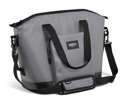Igloo Trailmate Soft Sided Coolers | Portable Insulated Cooler Bag - color: 24-Can Grey