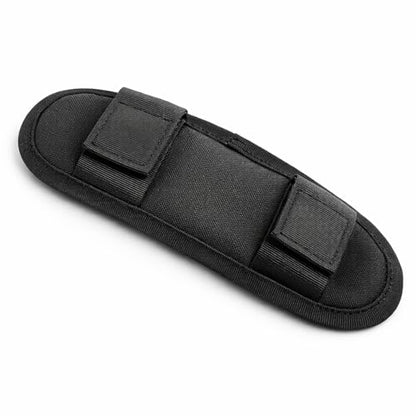 Removable Backpack Strap Pads, Universal Breathable Cushion, Black Shoulder Strap Pad for Backpack, Luggage, Guitar Strap, Laptop Bag