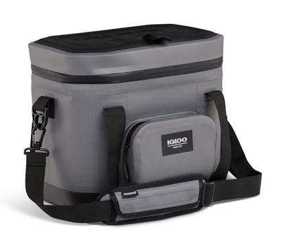 Igloo Trailmate Soft Sided Coolers | Portable Insulated Cooler Bag - color: 18-Can Carbonite