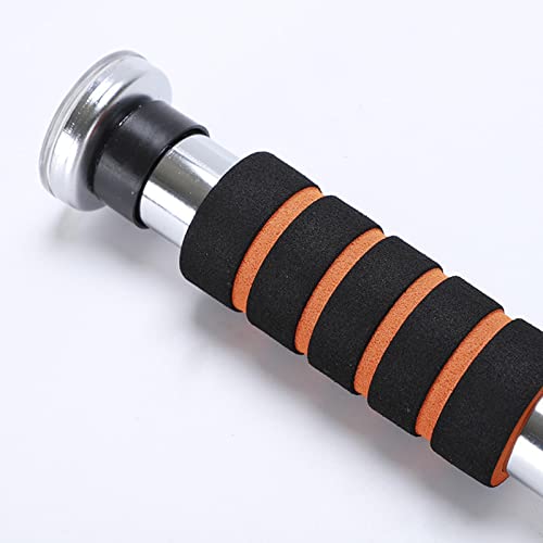 Metal Pull up Bar Door Hanging Wall Mount Heavy Duty Telescopic Doorway Chin up Bar Adjustable Length for Household Gym Fitness Equipment