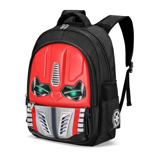 Dilunar Kids Backpack for School Child Boys Kindergarten Elementary Toddler Bag Gift Ideas - color: Red, size: 16"