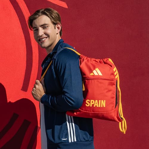 adidas Stadium Sackpack – Drawstring Backpack for Sports, Small Gym Bag, 13L - color: Spain