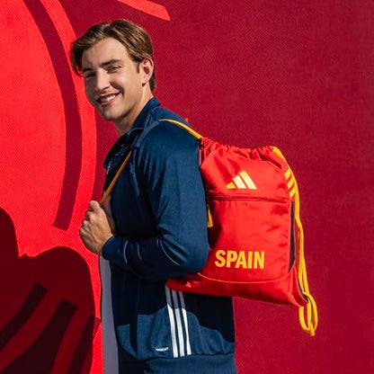 adidas Stadium Sackpack – Drawstring Backpack for Sports, Small Gym Bag, 13L - color: Spain