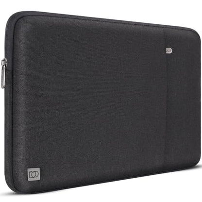 DOMISO 17 inch Laptop Sleeve Case Notebook Bag Protective Carrying Handbag for 17.3" Notebook/Dell Inspiron/MSI GS73VR Stealth Pro/IdeaPad 300 320 321/HP Envy/LG Gram 17"/ASUS ROG Strix GL702VS,Black - color: Black, size: 17 inch